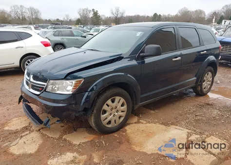 2014 Dodge Journey American Value Pkg from USA, damaged, VIN 3C4PDCAB4ET204539